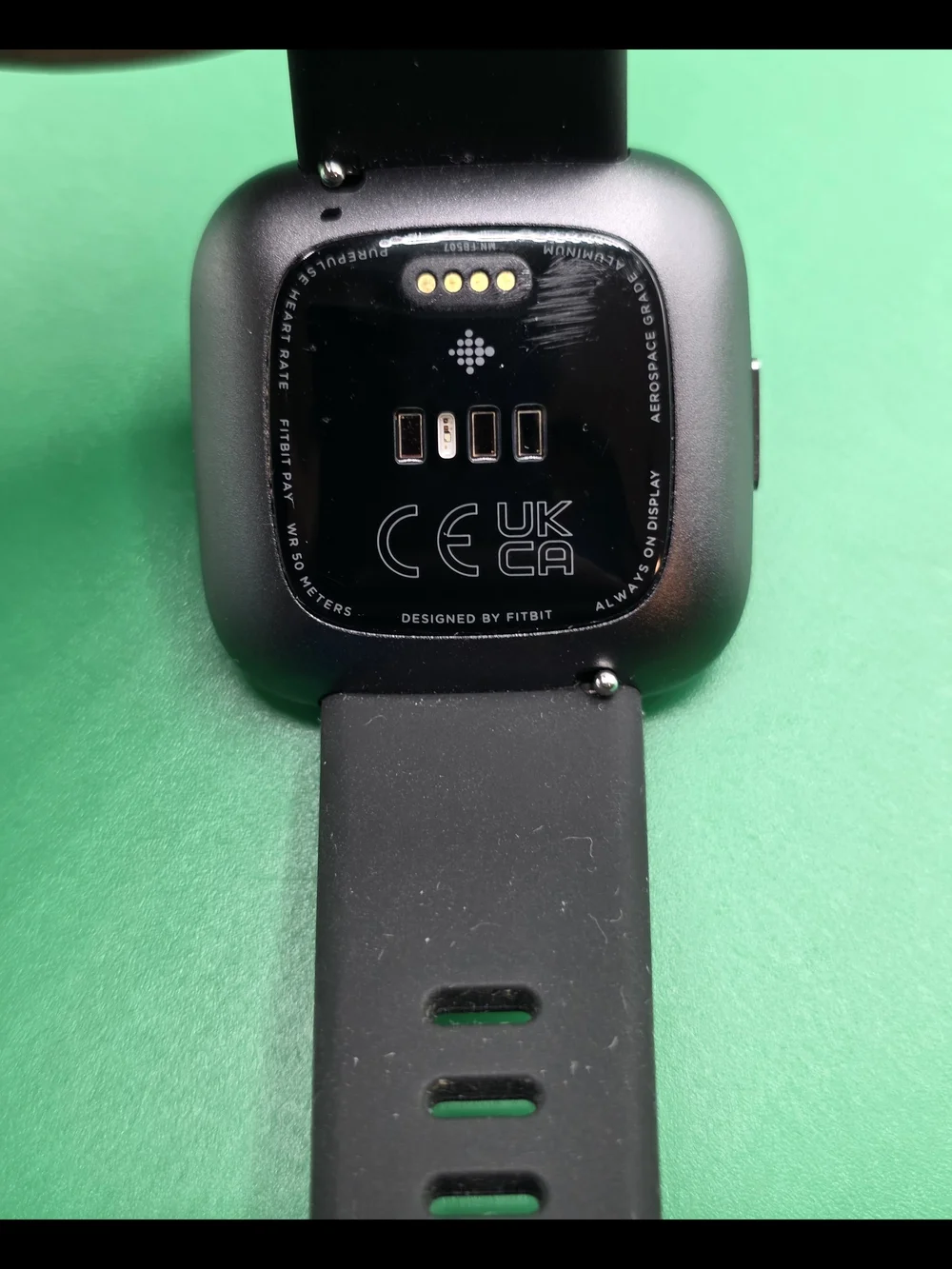 Fitbit Versa 2 Smartwatch - Black Casing & Band